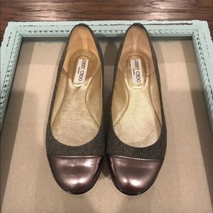 Auth. Jimmy Choo flats! 💕